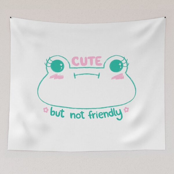 Item preview, Cute but not friendly frog designed and sold by hellohappy.