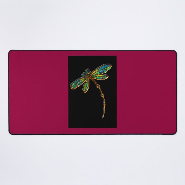 Item preview, Electric Green Gold Dragonfly designed and sold by qfambbefz41.