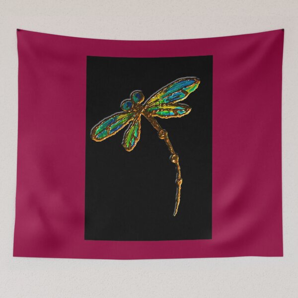 Item preview, Electric Green Gold Dragonfly   	 designed and sold by qfambbefz41.