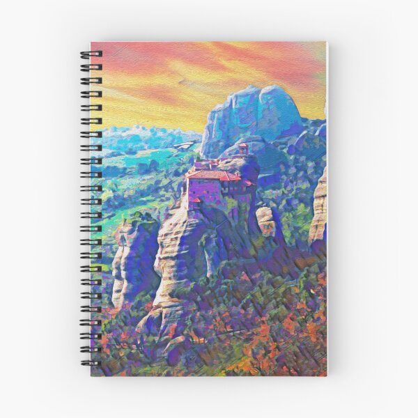Item preview, METEORA MONASTERY  designed and sold by ArtbyRolleen.