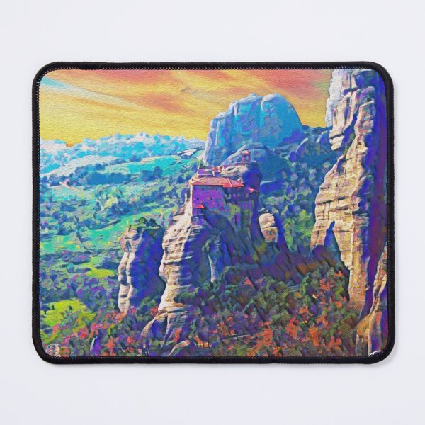 Item preview, METEORA MONASTERY designed and sold by ArtbyRolleen.