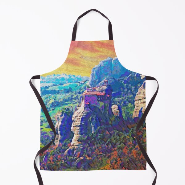 Item preview, METEORA MONASTERY designed and sold by ArtbyRolleen.
