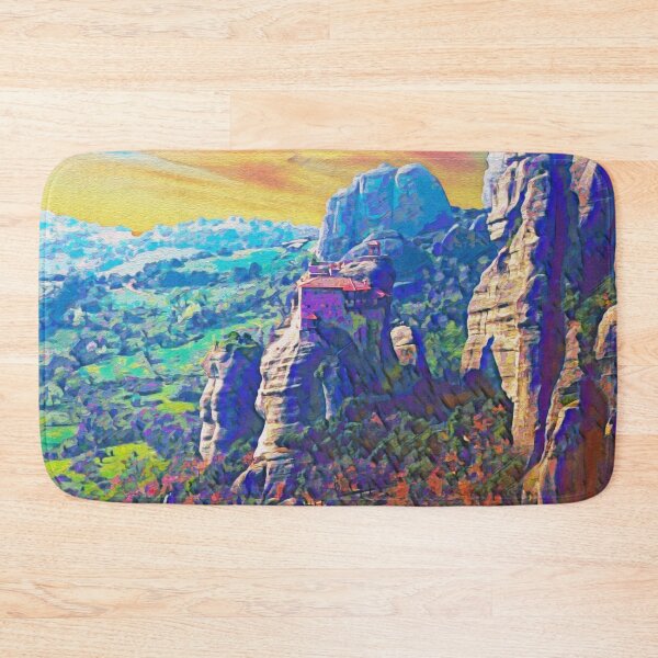 Item preview, METEORA MONASTERY  designed and sold by ArtbyRolleen.