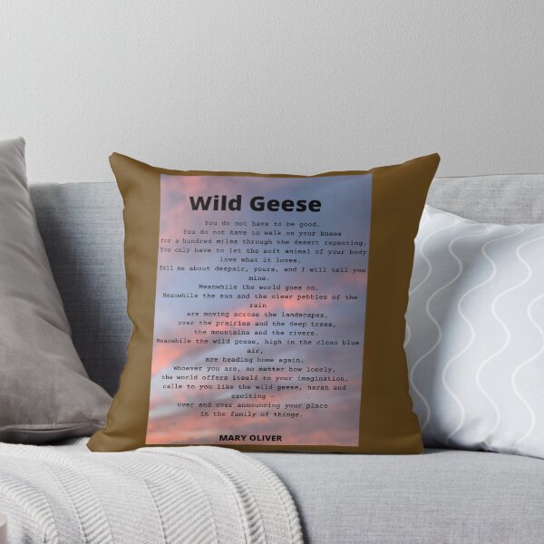 Item preview, Wild Geese Poem 	 designed and sold by cdplszhej40.