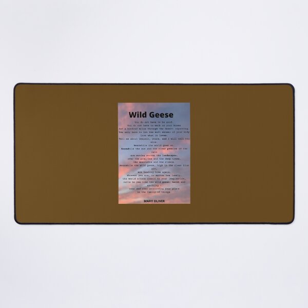 Item preview, Wild Geese Poem 	 designed and sold by cdplszhej40.