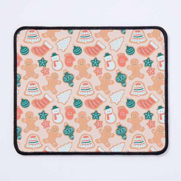 Item preview, Pink Christmas Holiday Cookie Pattern designed and sold by beestonestudio.