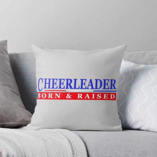Item preview, Cheerleader Born and Raised - USA designed and sold by johns-stickerss.