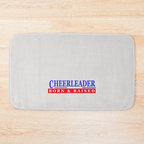 Item preview, Cheerleader Born and Raised - USA designed and sold by johns-stickerss.