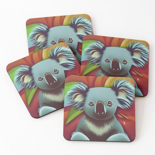 Item preview, Young Koala Portrait designed and sold by likbatonboot.