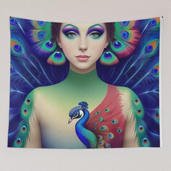 Item preview, Peacocking  designed and sold by Roxburylane.
