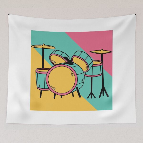 Item preview, CARTOON DRUMSET designed and sold by Xicasso.