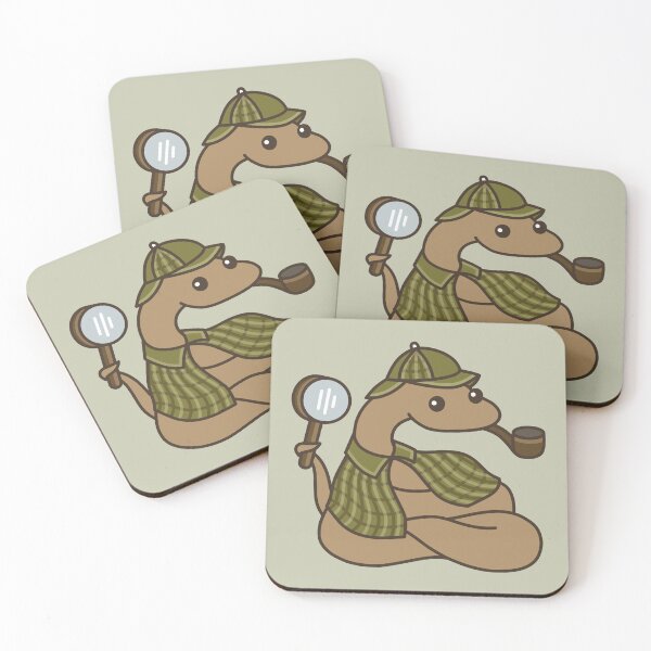 Item preview, Sherlock Snek designed and sold by CassandraDayArt.