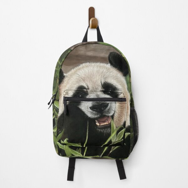 Item preview, Cute panda munching bamboo designed and sold by NathBros.