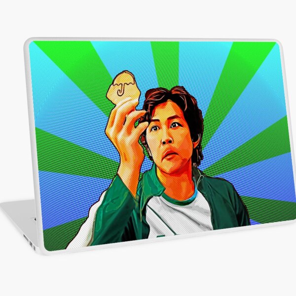Item preview, SQUID GAME - The Man With the Umbrella (blue/green) designed and sold by JakeMauiDesign.