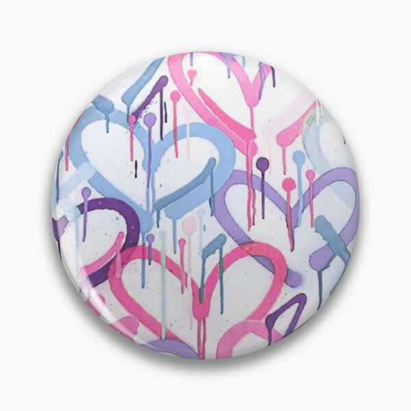 Item preview, Preppy graffiti heart collage designed and sold by niceedesigns4u.