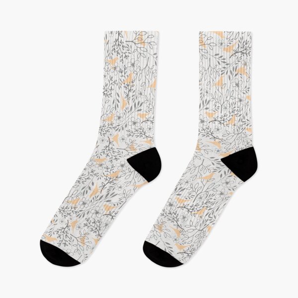 Item preview, Planning the Nest Bird Pattern Yellow designed and sold by StudioPosies.