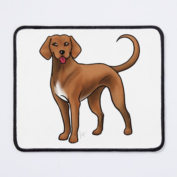 Item preview, Redbone Coonhound Red and White designed and sold by Jennifer Stolzer.