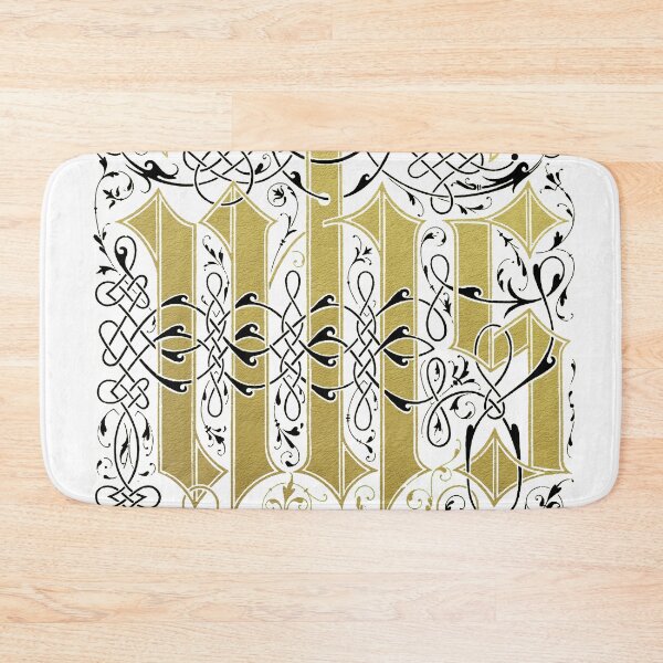 Item preview, Fancy Scrollwork Vintage IHS Christogram designed and sold by Pixelchicken.