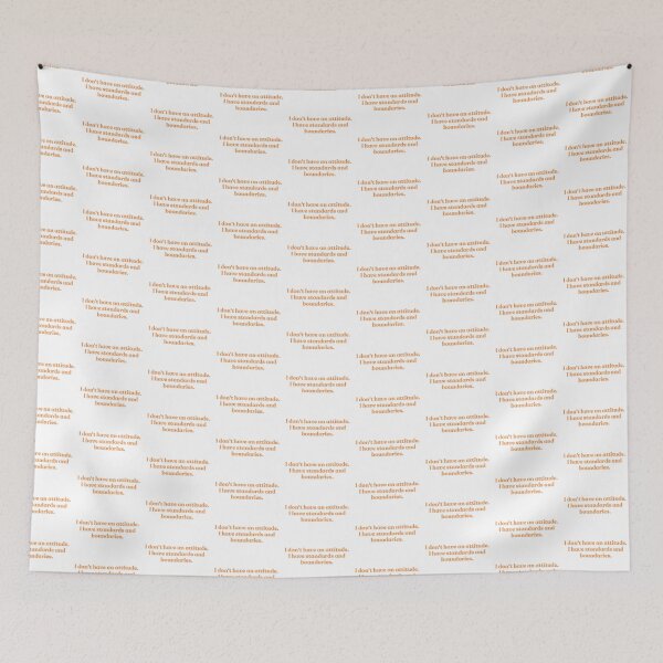 Item preview, I DON'T HAVE AN ATTITUDE designed and sold by Emceetina4.