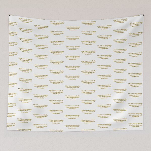 Item preview, I DON'T HAVE AN ATTITUDE designed and sold by Emceetina4.
