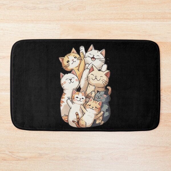 Item preview, cartoon cat group photo designed and sold by BuxomBabe21.
