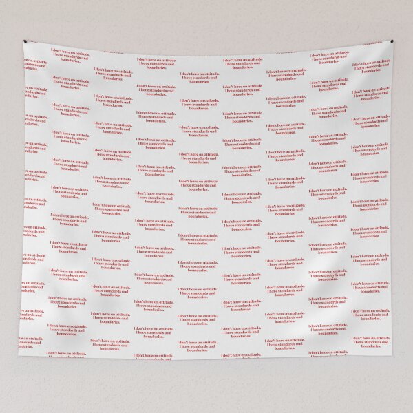 Item preview, I DON'T HAVE AN ATTITUDE designed and sold by Emceetina4.