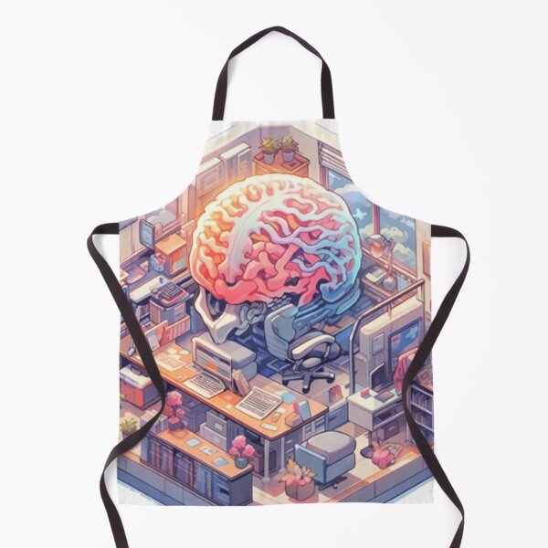 Item preview, Artistic image cutaway inside the brain designed and sold by Algaefield.