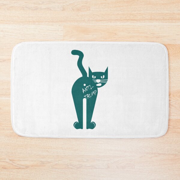 Item preview, CATS AGAINST TRUMP STICKERS, ANTI-TRIUMP designed and sold by Nyome Afrique Art & Designs .