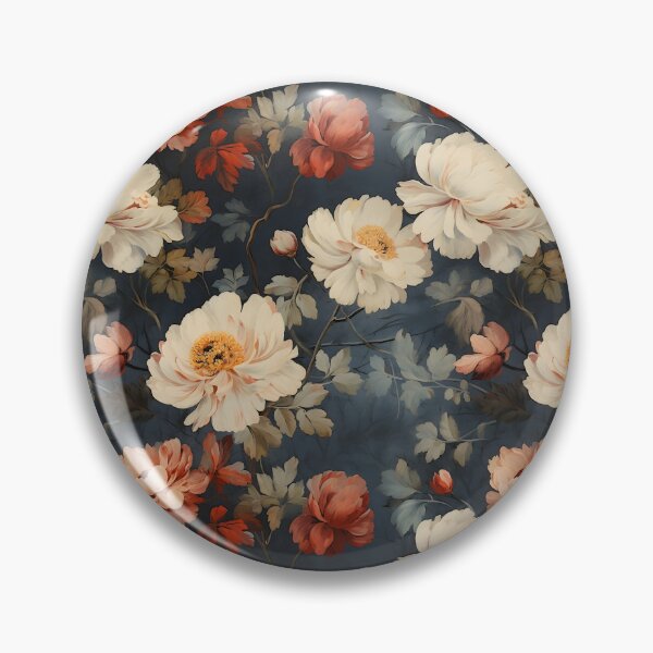 Item preview, Vintage Flower Wallpaper designed and sold by SpDesignsC.