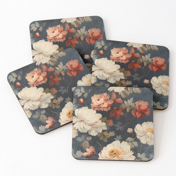 Artikelvorschau, Vintage-Blumentapete entworfen und verkauft von SpDesignsC.