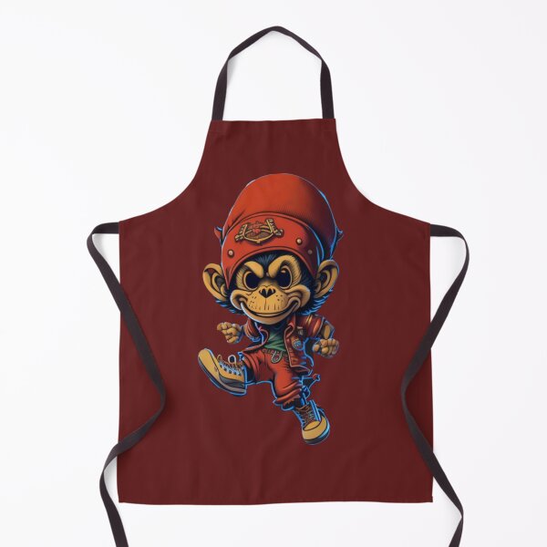 Item preview, Copy of Leonardo evil monkey with red hat designed and sold by Gigglyvibes.