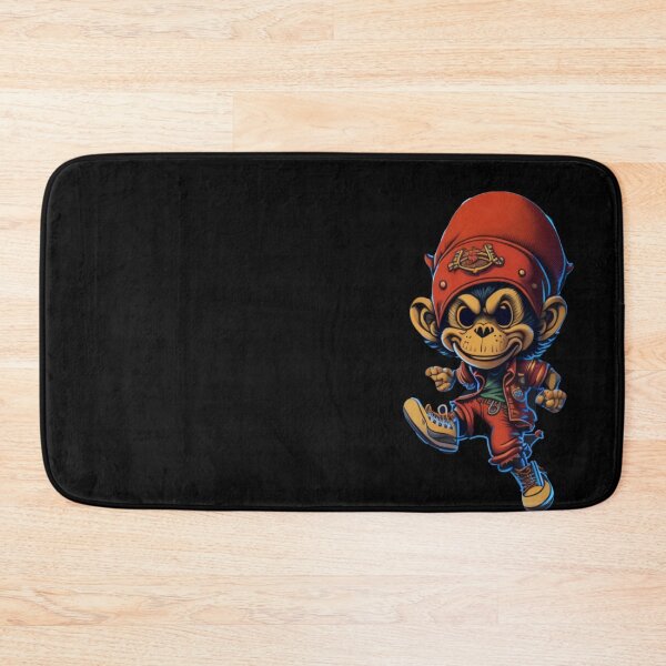 Item preview, Copy of Leonardo evil monkey with red hat   designed and sold by Gigglyvibes.