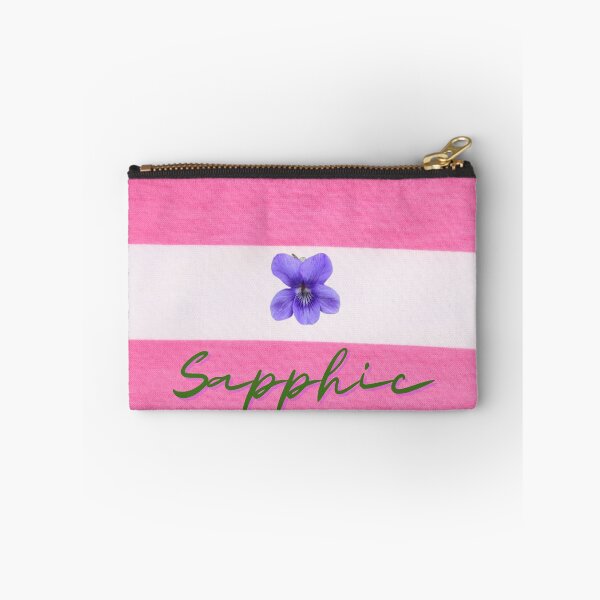 Item preview, Sapphic Violet Flag designed and sold by ZanyBrainStuff.