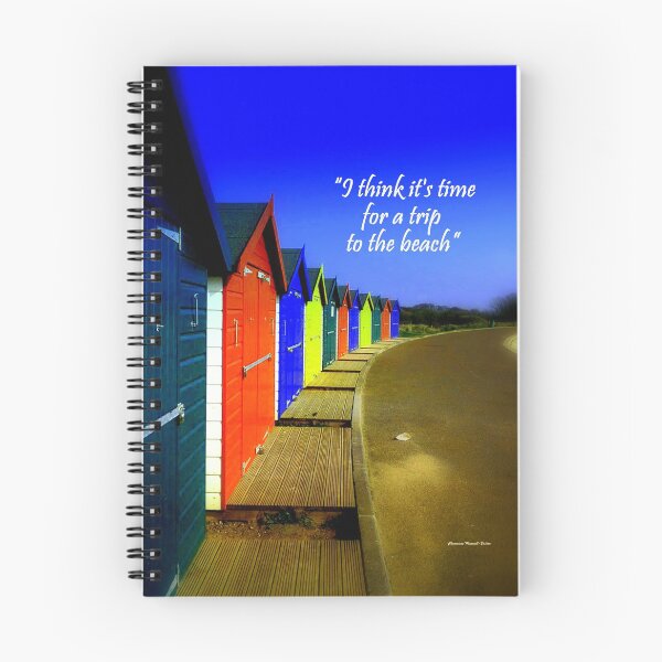 Item preview, Bright Beach Huts designed and sold by Charmiene Maxwell-Batten.