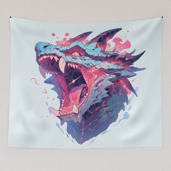 Item preview, Yelling head dragon designed and sold by HydraDreams.