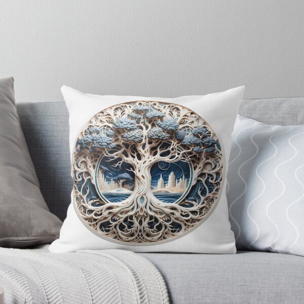 Item preview, Tree of Life Zentangle Art- Mandala Style - Get This Linocut designed and sold by AlanPhotoArt.