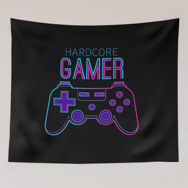 Item preview, hardcore gamer (gamepad) designed and sold by hayrpictures.