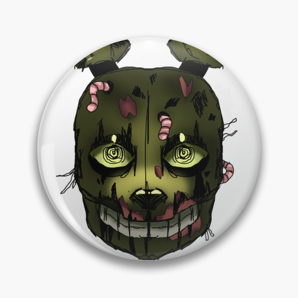 Springtrap. Pin for Sale by 20silverbullet23 Light | Redbubble