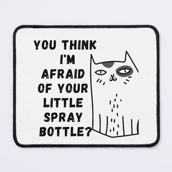 Item preview, cat a tude screw your spray bottle designed and sold by Deborah Smith.