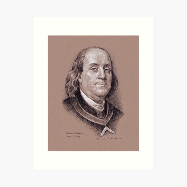 Benjamin Franklin Art Print