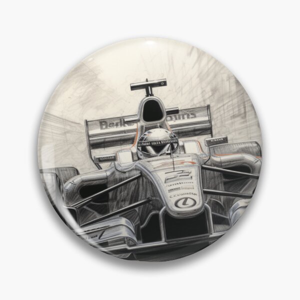Aperçu de l'œuvre Un croquis de course Formule One créée et vendue par Sketch-Shack.