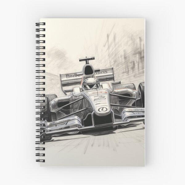 Item preview, A Formule One Race Sketch designed and sold by Sketch-Shack.