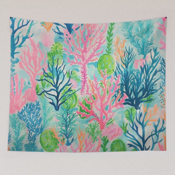 Item preview, Floral Coral Under the Sea Pattern designed and sold by NateCF.