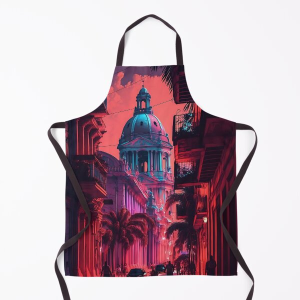 Item preview, Colorful Cartagena Cityscape Illustration | Vibrant Colombian Colonial Architecture designed and sold by samuelpinzon.