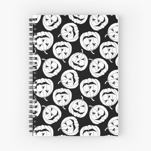 Item preview, Patrón de calabaza de Halloween designed and sold by ThreadGen.