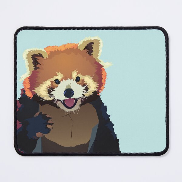 Item preview, Red Panda Japanese Text designed and sold by Cinderisk.