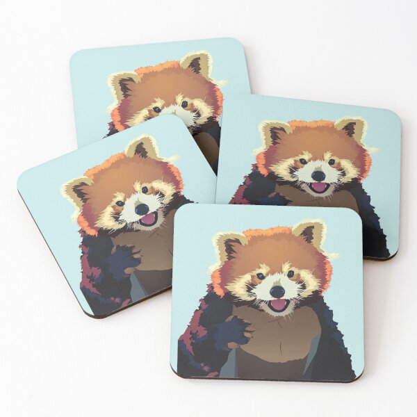Item preview, Red Panda Japanese Text designed and sold by Cinderisk.