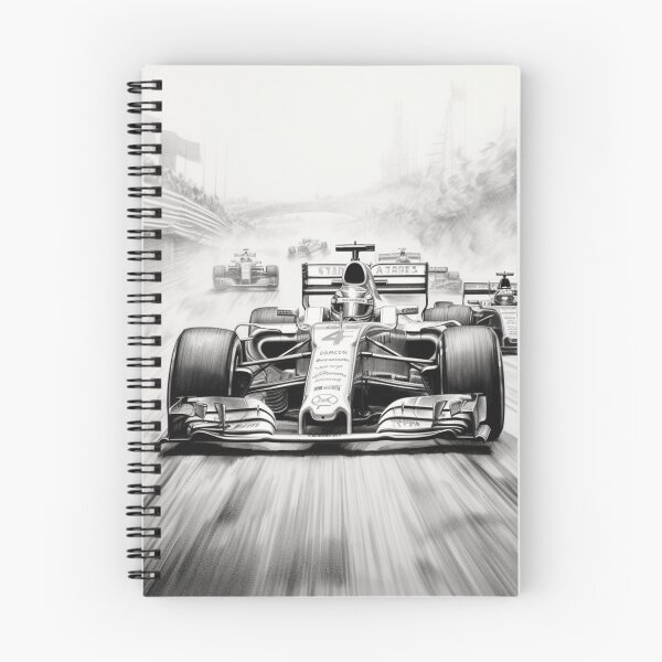 Item preview, A Formule One Race Sketch designed and sold by Sketch-Shack.