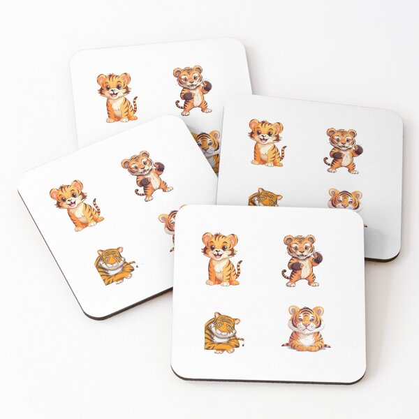 Item preview, cute tigers  designed and sold by KacperStore.