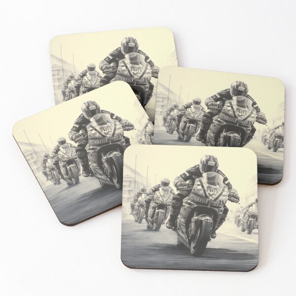 Item preview, A Superbike Race Sketch designed and sold by Sketch-Shack.